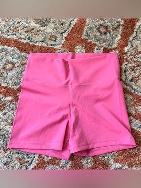 Princess Polly High-Waist Hot Pink Athletic Shorts